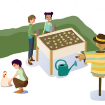 MOEV tussen lessen speelplaats buiten leren340