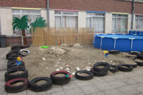 Moev tussen lessen inrichting speelplaats info strand220